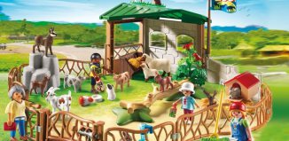 Playmobil - 6635 - Parc animalier avec visiteurs