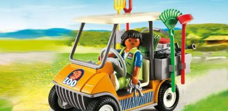Playmobil - 6636 - Zookeeper's Cart