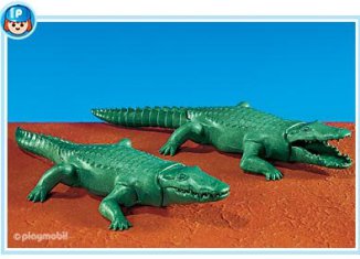Playmobil - 7016 - 2 Crocodiles