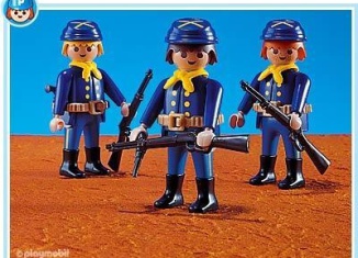 Playmobil - 7047 - 3 Union Soldiers