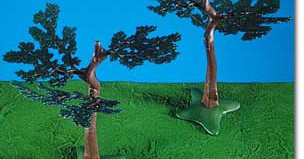 Playmobil - 7094 - 2 Small Oak Trees
