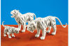 Playmobil - 7698 - 2 tigres blancos con cría