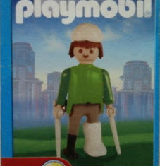Playmobil - 1-9300-ant - Man on crutches