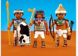 Playmobil - 7383 - 3 soldats du pharaon