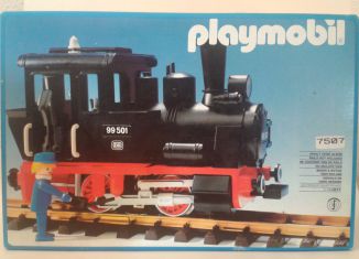 Playmobil - 7507 - Locomotora a vapor
