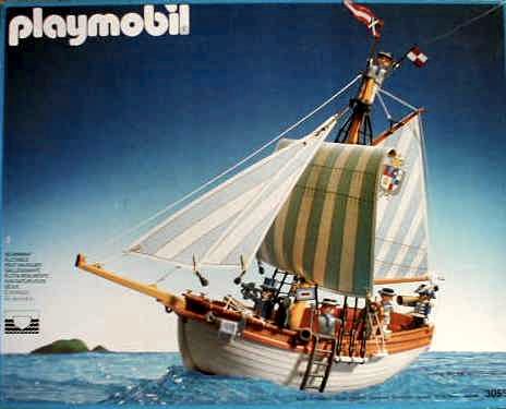 Playmobil 3055 3740 6348 pirate ship schooner-hatch grid cale ac1097