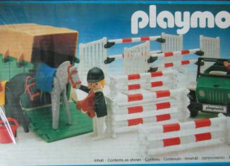 Playmobil - 3140-ant - Jeep & van à chevaux