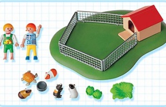 Playmobil - 3210s3 - Children with Guinea Pigs