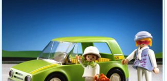 Playmobil - 3211s2 - Voiture citadine verte