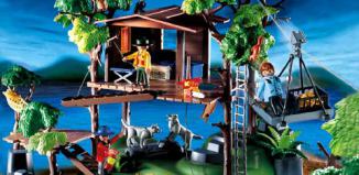 Playmobil - 3217s2 - Campement d'aventuriers dans les arbres