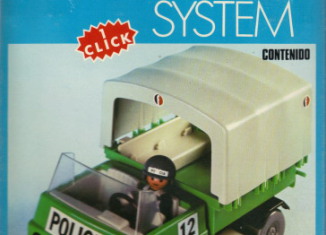 Playmobil - 3233-fam - Police truck