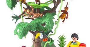 Playmobil - 3238s2 - Famille de singes - arbre