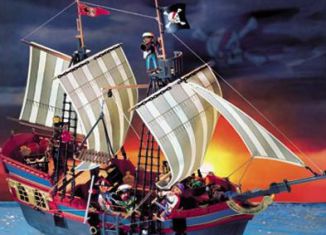 Playmobil - 3286-usa - gran buque insignia pirata