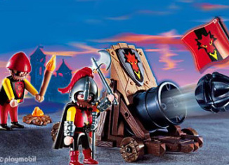Playmobil - 3320 - Drachenritter mit Angriffsgeschütz - Detail Playmobil - 3320 - Drachenritter mit Angriffsgeschütz