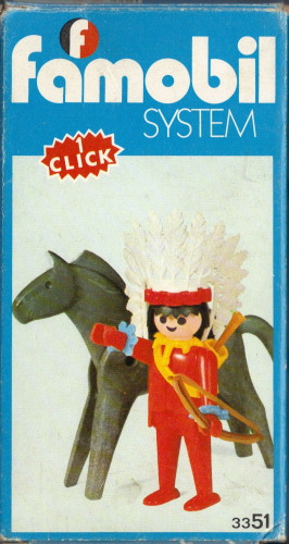 Playmobil Capo Indiano - Figura Giocattolo Con Copricapo - Statua In Scatola Illustrata