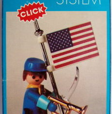 Playmobil - 3354v1-fam - US soldier & flag