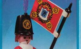 Playmobil - 3388-fam - redcoat guard / flag