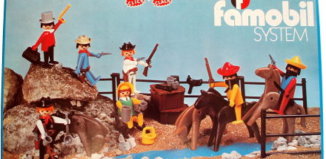 Playmobil - 3407-fam - 7 Vaqueros con bandidos y sheriff