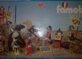 Playmobil - 3409-fam - 1 Knight and 6 soldiers