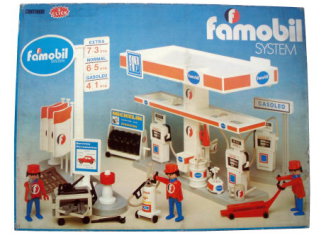 Playmobil - 3439-fam - Fuel Station (Famobil)