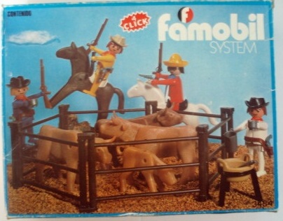 Playmobil 3484 Kuh Rinder Kalb Klicky Western Cowboy Tiere Ranch