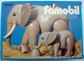 Playmobil - 3493-fam - Elefantes - Detail Playmobil - 3493-fam - Elefantes