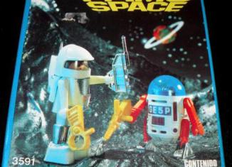 Playmobil - 3591-fam - Astronaut and Robot