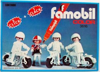 Playmobil - 3616-fam - Motorradfahrer