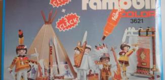Playmobil - 3621-fam - Indians Tipy