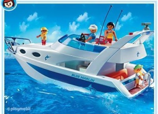 Playmobil - 3645s2 - Yacht familial - Detail Playmobil - 3645s2 - Yacht familial