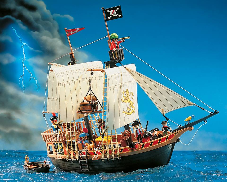 Playmobil 3750 pirate ship 12