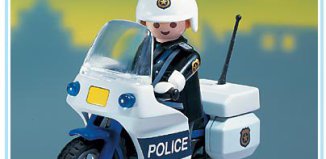 Playmobil - 3915-usa - Police Motorcycle