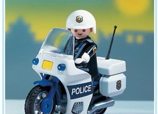 Playmobil - 3915-usa - Police Motorcycle