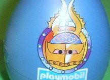Playmobil - 3977v4 - Light-Blue Egg Golden Knight