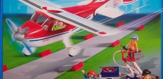 Playmobil - 4098 - Flugzeug 30 Jahre "idee+spiel"