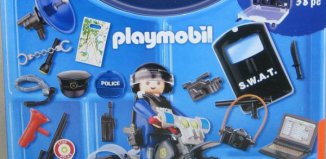 Playmobil - 4218-usa - Police Carrying Case