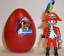 Playmobil - 4911s3 - pirate red egg