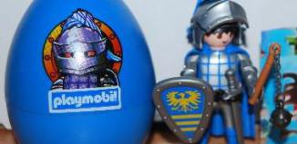 Playmobil - 4916v5-esp - Huevo Azul Caballero