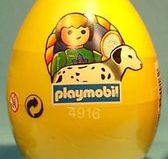 Playmobil - 4916v4-esp-usa - Yellow Egg Boy with Dalmatian