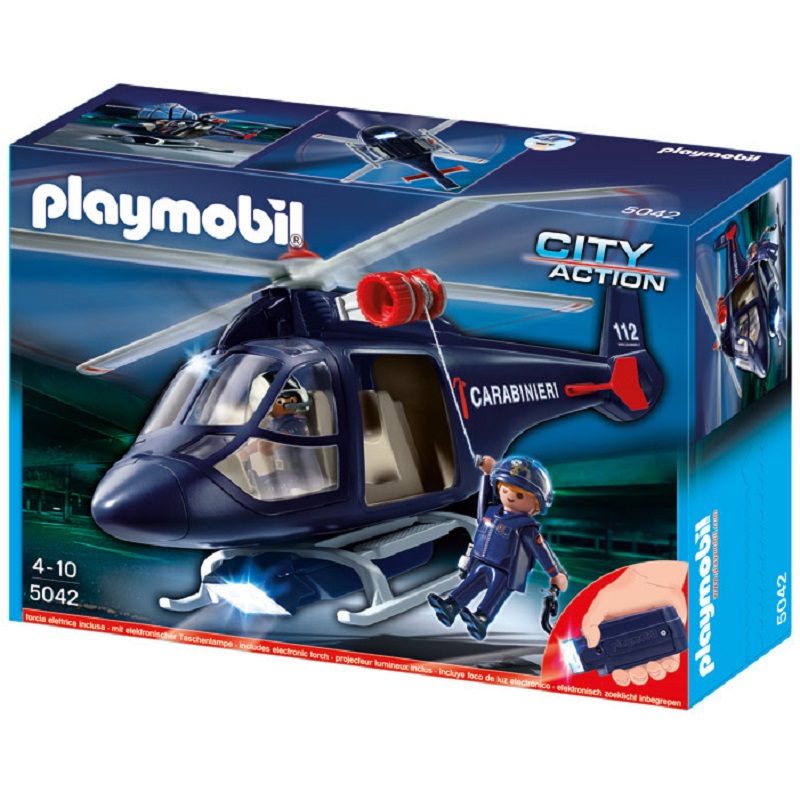 Playmobil 5042-ita - Italian Police Copter - Box