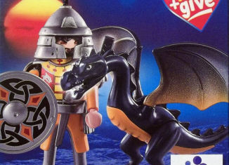Playmobil - 5065-gre - Asian warrior with dragon