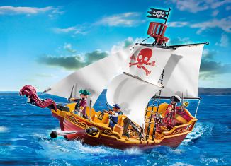 Playmobil - 5618-usa - red serpent pirate ship