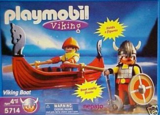 Playmobil - 5714-usa - Viking Boat - Detail Playmobil - 5714-usa - Viking Boat