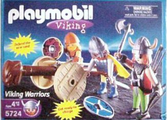 Playmobil - 5724-usa - Wikinger mit Rammbock