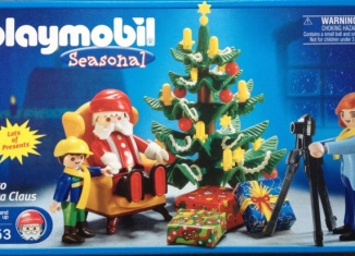 Playmobil - 5753-usa - Photo with Santa Claus