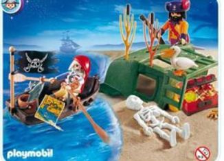 Playmobil - 5779-usa - pirates naufragés