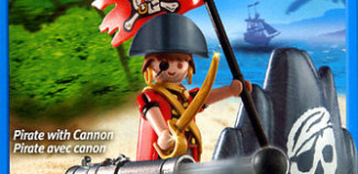 Playmobil - 5807-usa - pirate with cannon