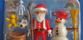 Playmobil - 5845-usa - Santa and Snowman Duo Pack
