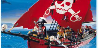 Playmobil - 5869-usa - Roter Korsar Piratenschiff