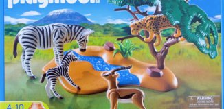 Playmobil - 5905 - Zebras, gazelle and cheetah